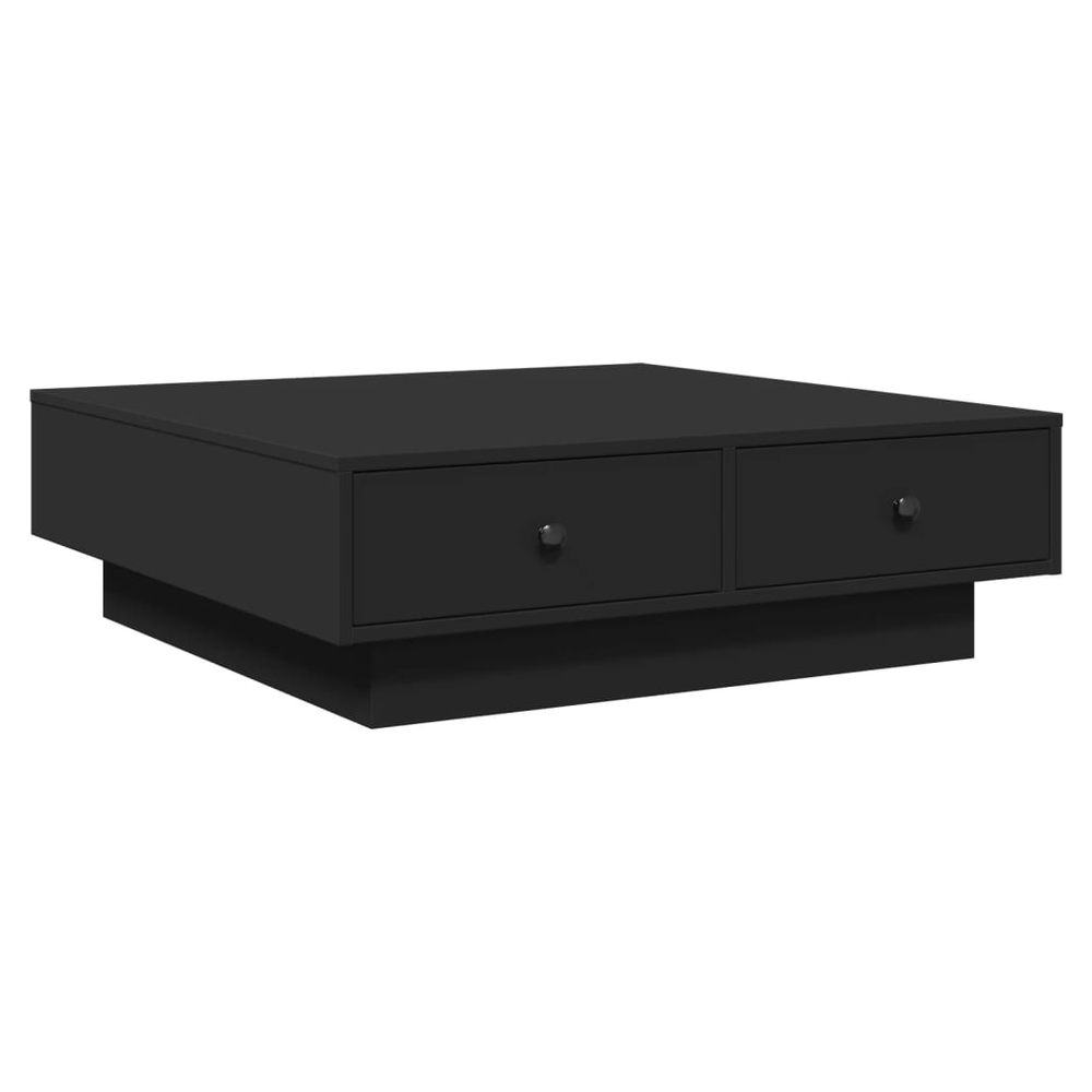 vidaXL Coffee Table Black 90x90x28 cm vidaXL Engineered Wood - Coffee Tables Coffee Table