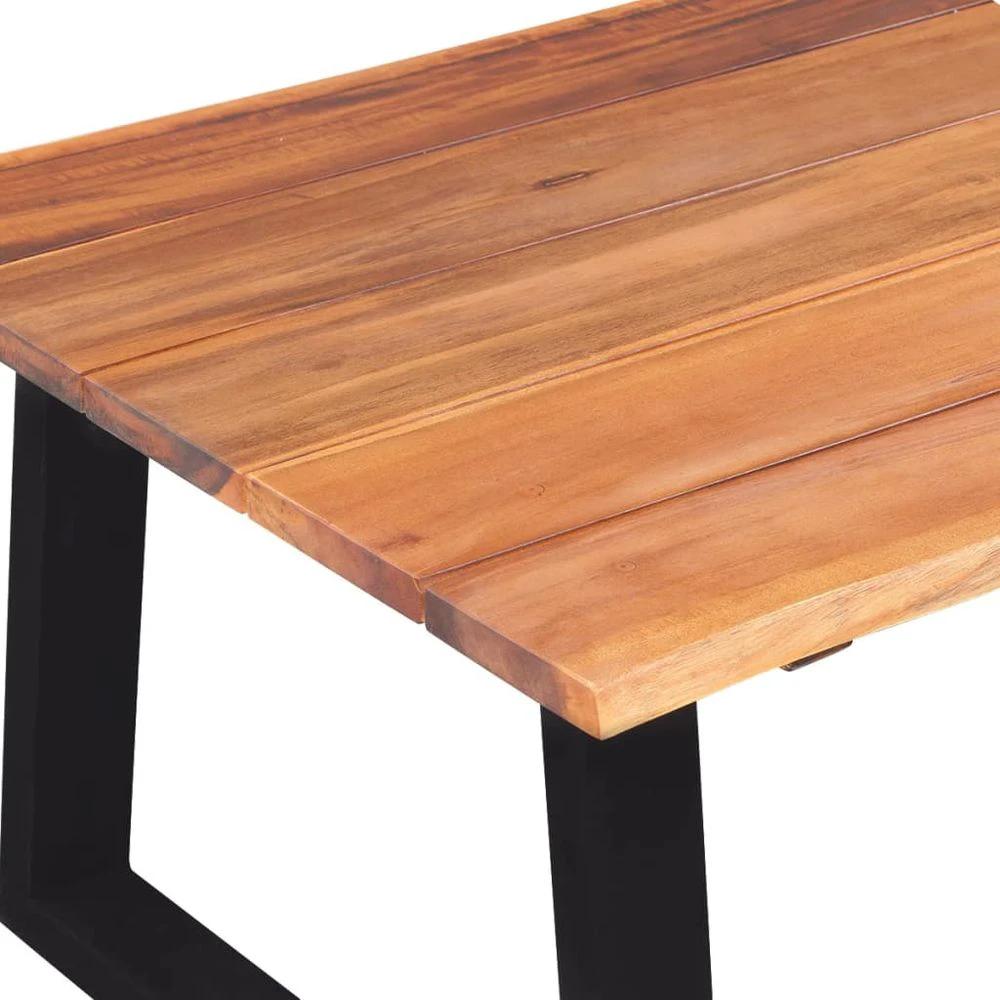 vidaXL Coffee Table Solid Acacia Wood vidaXL 110x60x40 cm - Coffee Tables Coffee Table