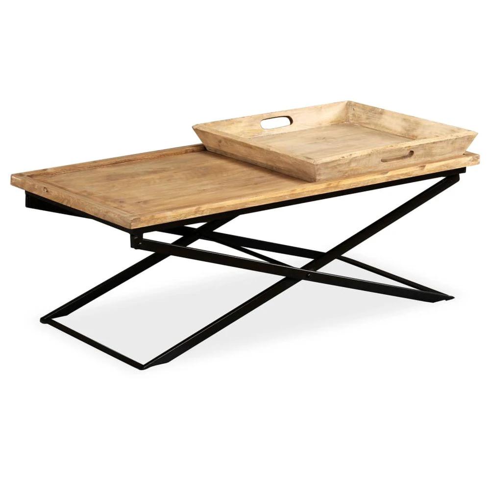vidaXL Coffee Table Solid Mango Wood vidaXL 110x55x42 cm - Coffee Tables Coffee Table