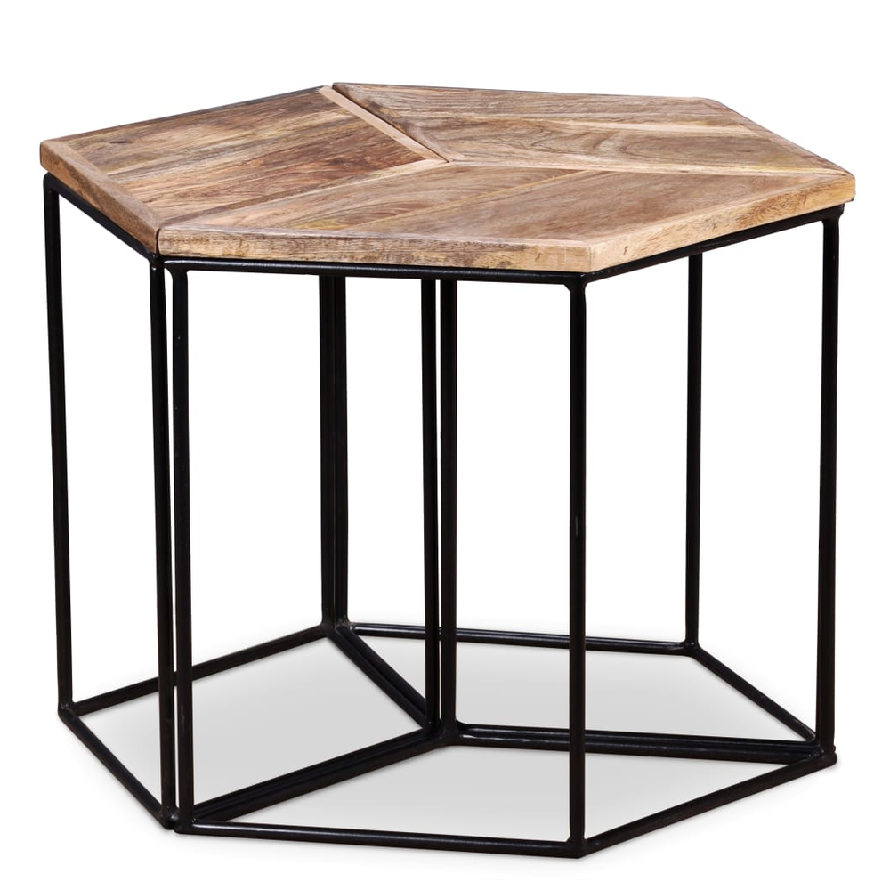 vidaXL Coffee Table Solid Mango Wood vidaXL 56x48x40 cm - Coffee Tables Coffee Table