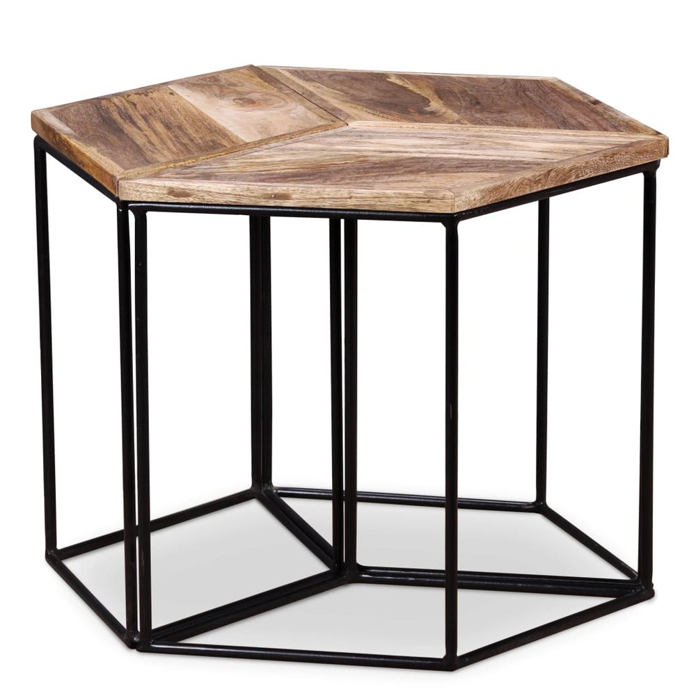 vidaXL Coffee Table Solid Mango Wood vidaXL 56x48x40 cm - Coffee Tables Coffee Table