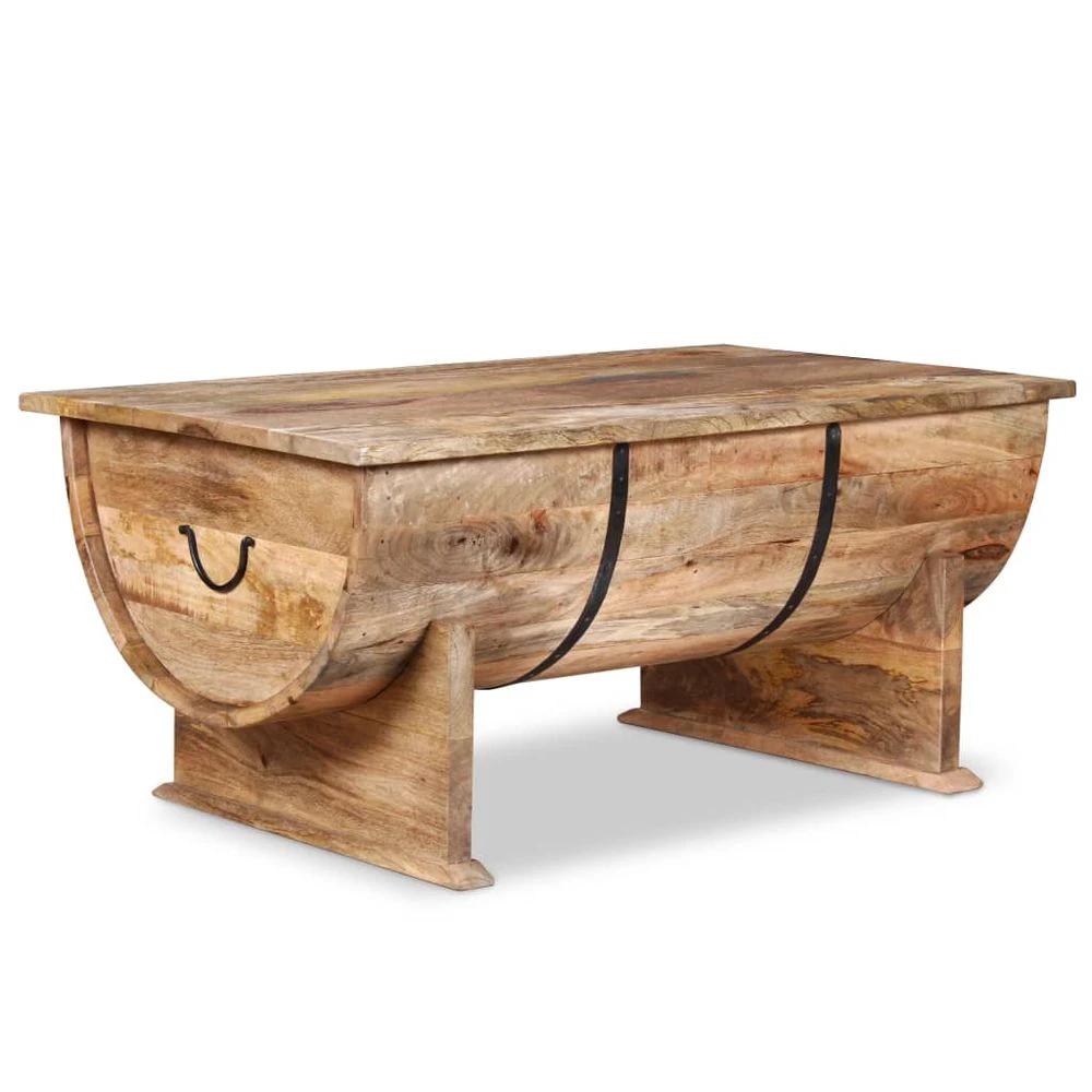 vidaXL Coffee Table Solid Mango Wood vidaXL 88x50x40 cm - Coffee Tables Coffee Table