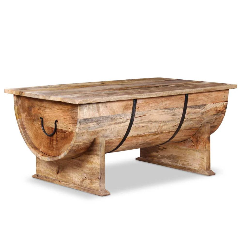 vidaXL Coffee Table Solid Mango Wood vidaXL 88x50x40 cm - Coffee Tables Coffee Table