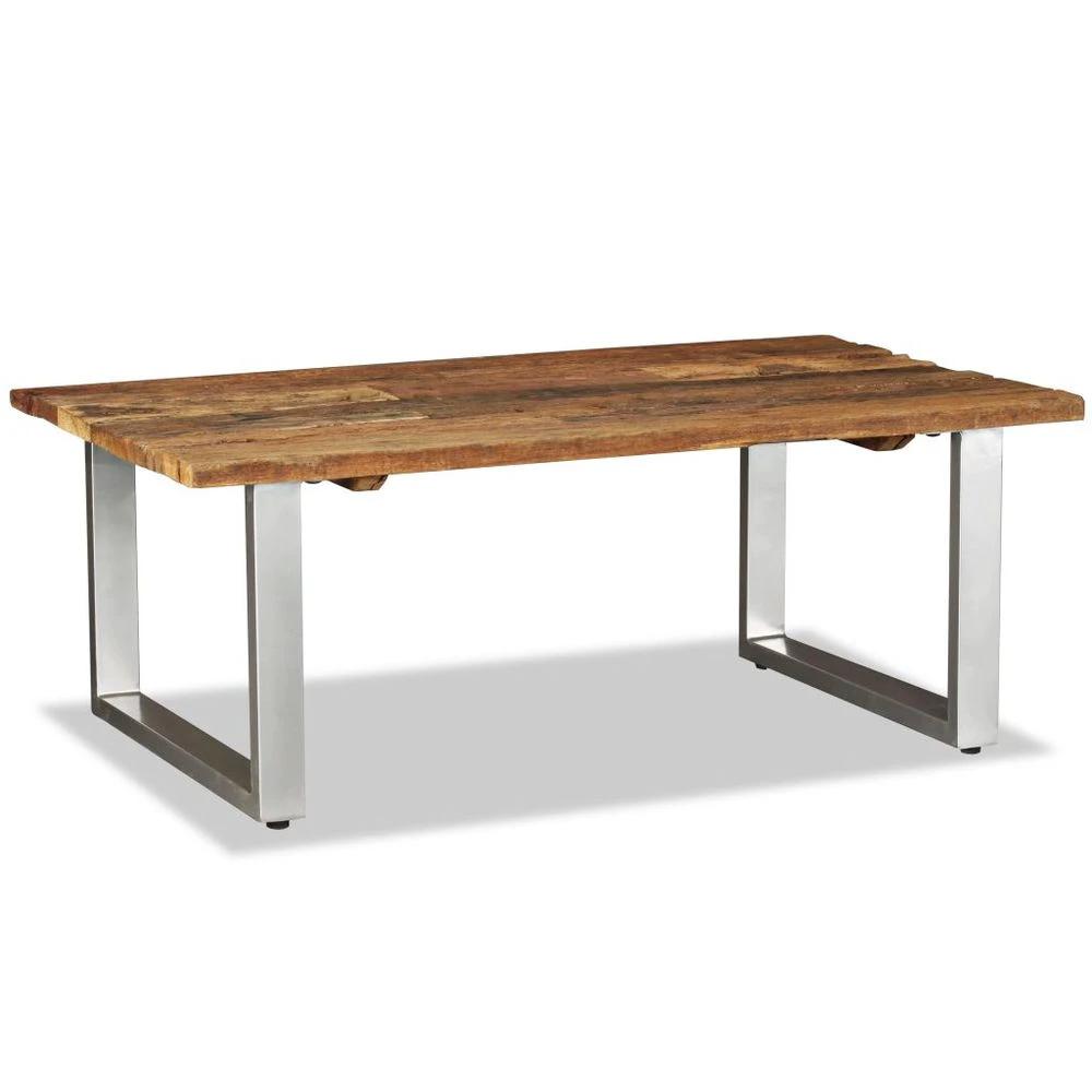 vidaXL Coffee Table Solid Reclaimed Wood vidaXL 100x60x38 cm - Coffee Tables Coffee Table