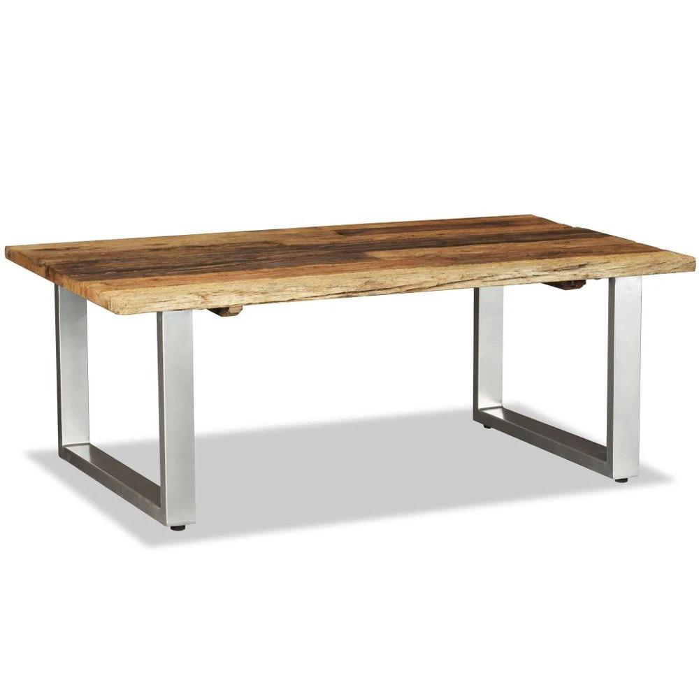 vidaXL Coffee Table Solid Reclaimed Wood vidaXL 100x60x38 cm - Coffee Tables Coffee Table