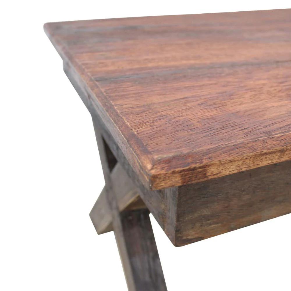 Coffee Table Solid Reclaimed Wood vidaXL 110x60x45 cm by vidaXL