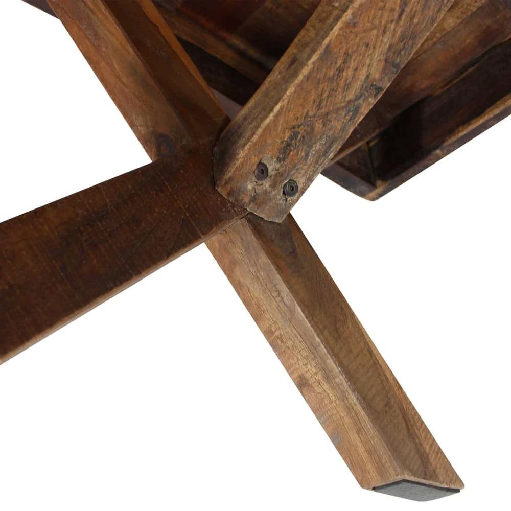 Coffee Table Solid Reclaimed Wood vidaXL 110x60x45 cm by vidaXL