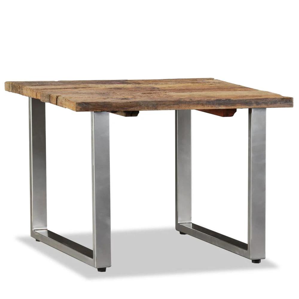 Coffee Table Solid Reclaimed Wood vidaXL 55x55x40 cm by vidaXL