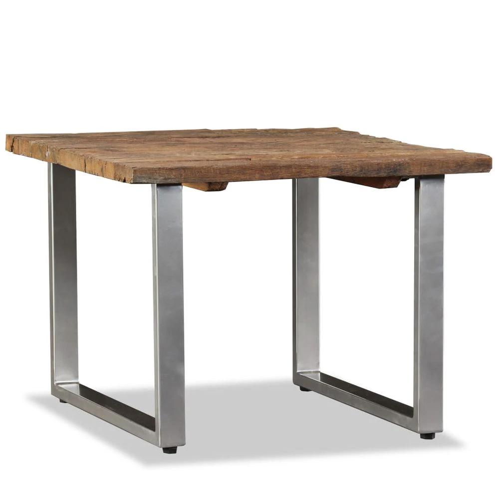 Coffee Table Solid Reclaimed Wood vidaXL 55x55x40 cm by vidaXL