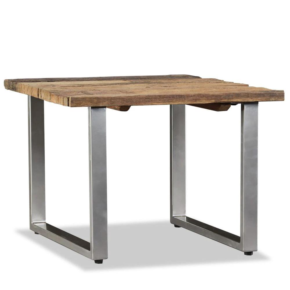 Coffee Table Solid Reclaimed Wood vidaXL 55x55x40 cm by vidaXL