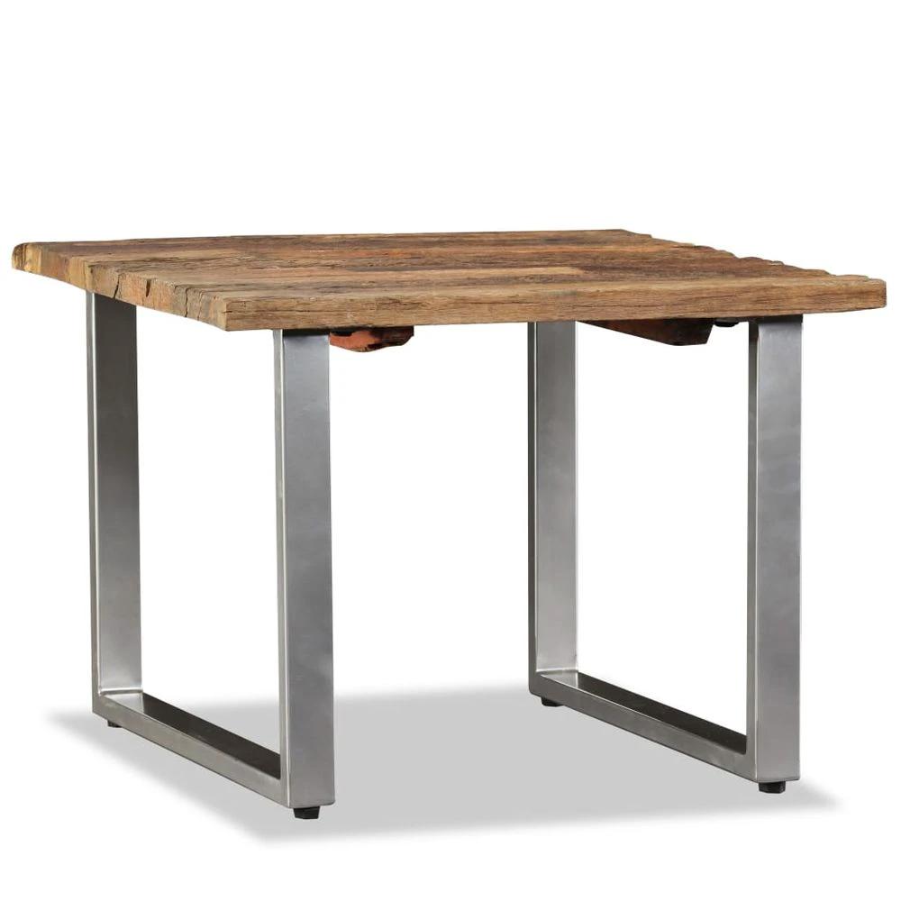 Coffee Table Solid Reclaimed Wood vidaXL 55x55x40 cm by vidaXL