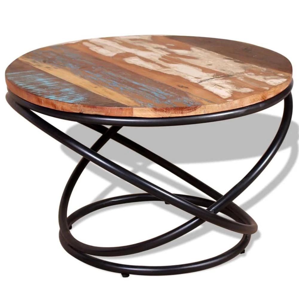 vidaXL Coffee Table Solid Reclaimed Wood vidaXL 60x60x40 cm - Coffee Tables Coffee Table