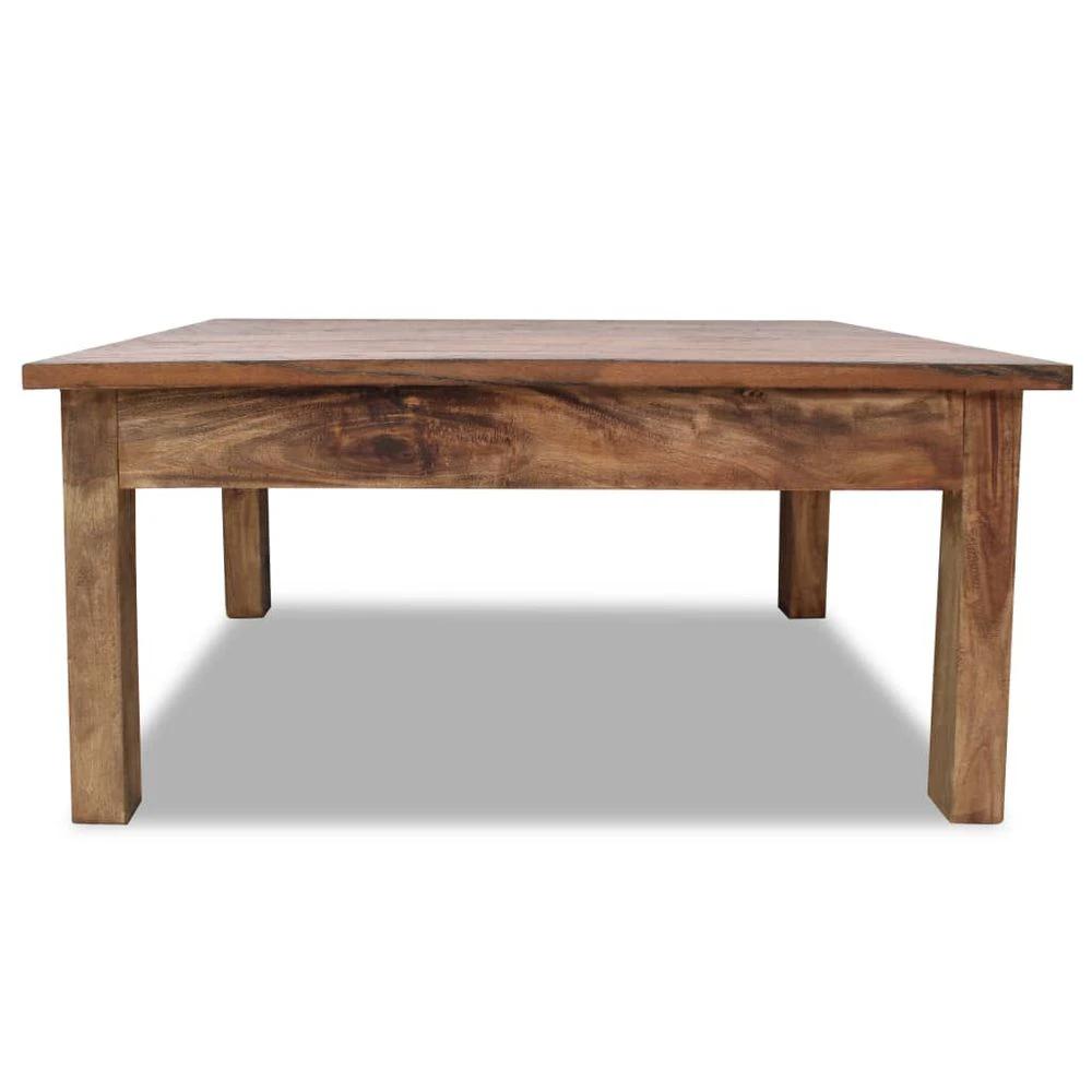 Coffee Table Solid Reclaimed Wood vidaXL 98x73x45 cm by vidaXL