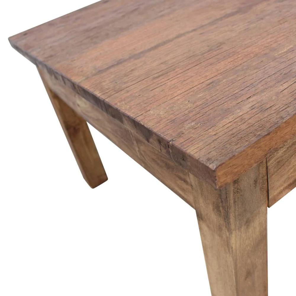 Coffee Table Solid Reclaimed Wood vidaXL 98x73x45 cm by vidaXL