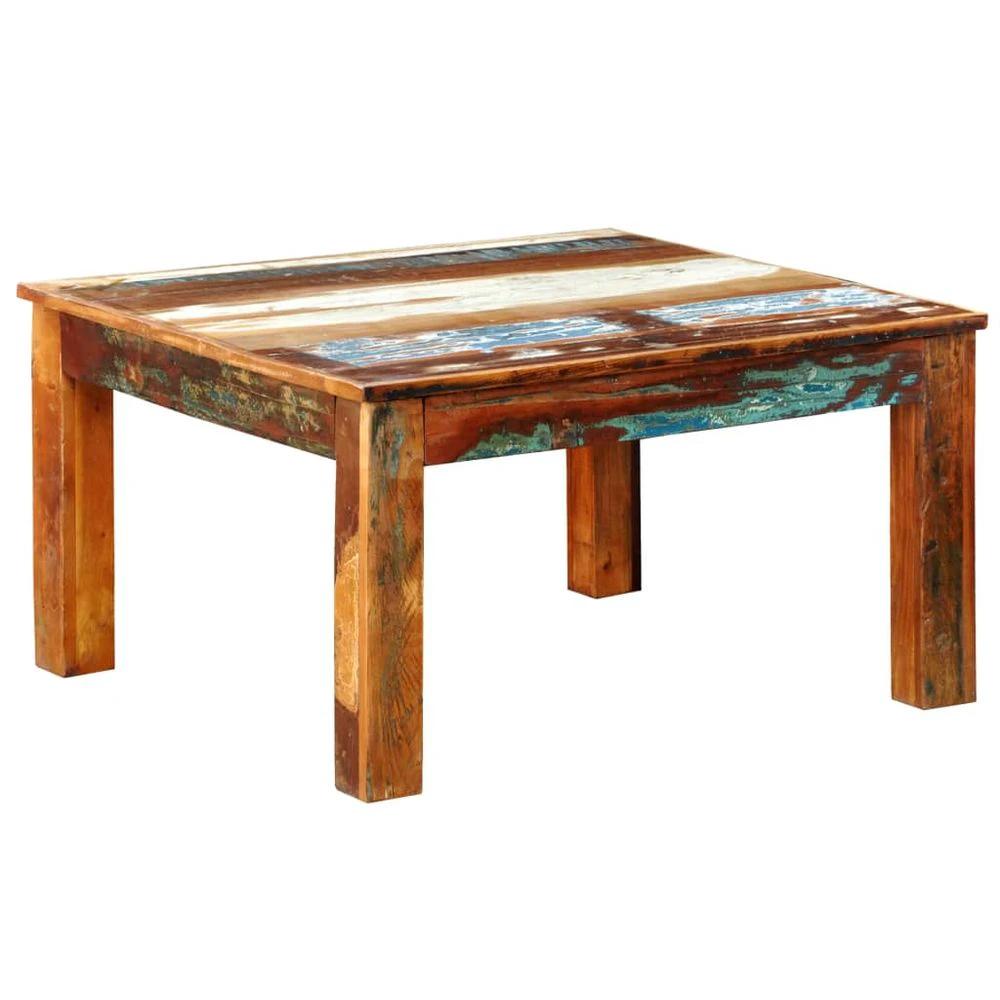 vidaXL Coffee Table Square Reclaimed Wood vidaXL - Coffee Tables Coffee Table
