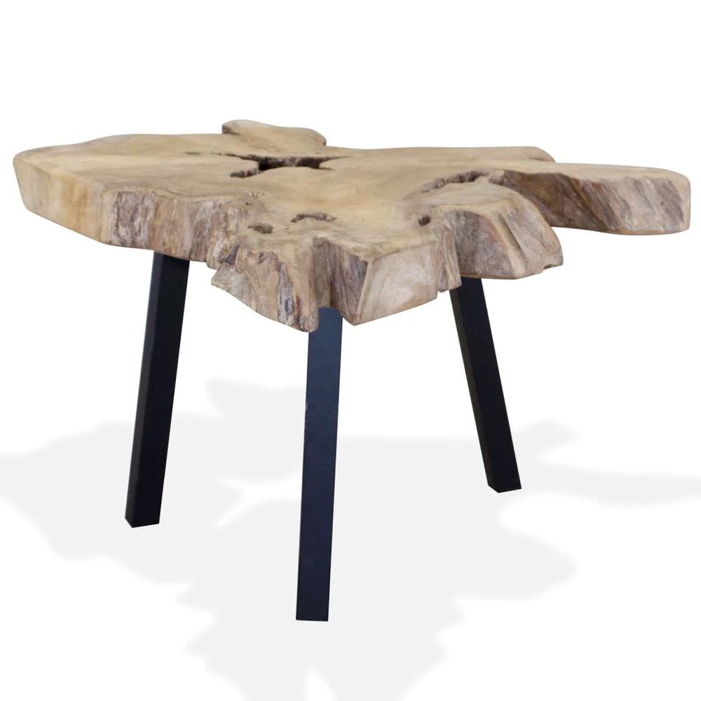 Coffee Table vidaXL Genuine Teak 80x70x38 cm by vidaXL