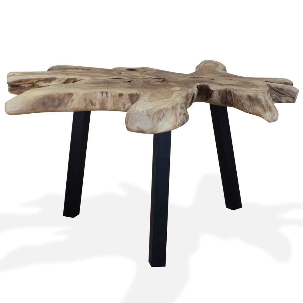Coffee Table vidaXL Genuine Teak 80x70x38 cm by vidaXL