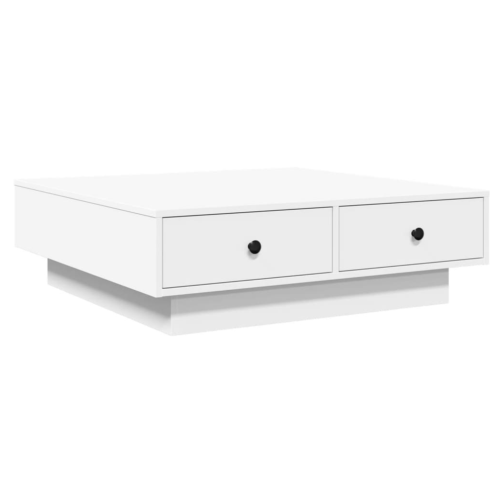 vidaXL Coffee Table White 90x90x28 cm vidaXL Engineered Wood - Coffee Tables Coffee Table