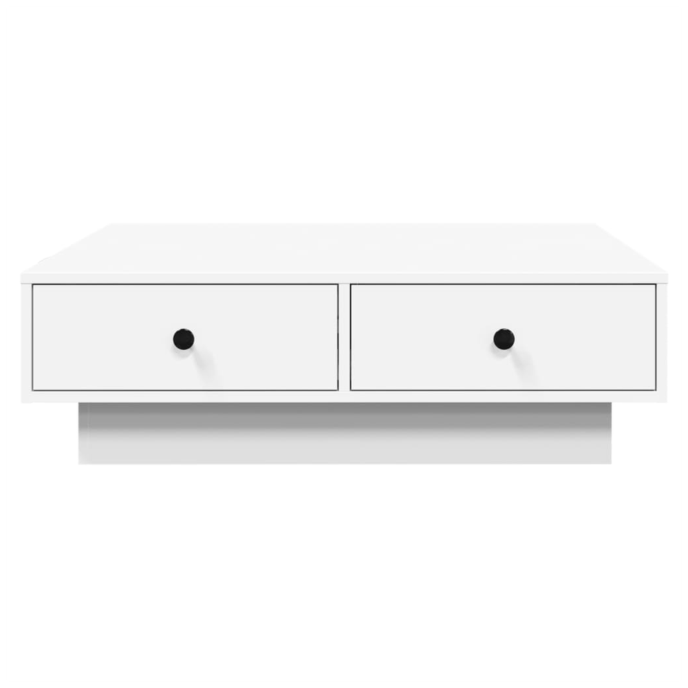 vidaXL Coffee Table White 90x90x28 cm vidaXL Engineered Wood - Coffee Tables Coffee Table
