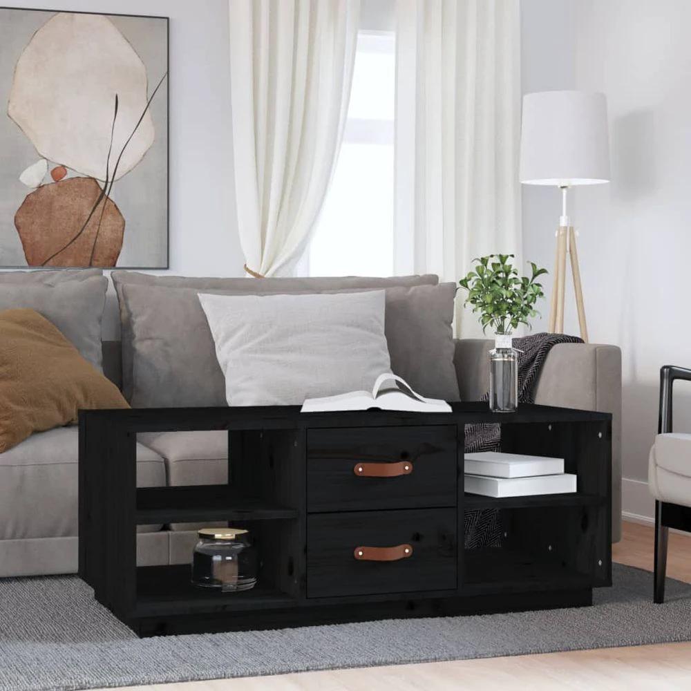 vidaXL Coffee Table 100x50x41 cm vidaXL Solid Wood Pine - Coffee Tables Coffee Table