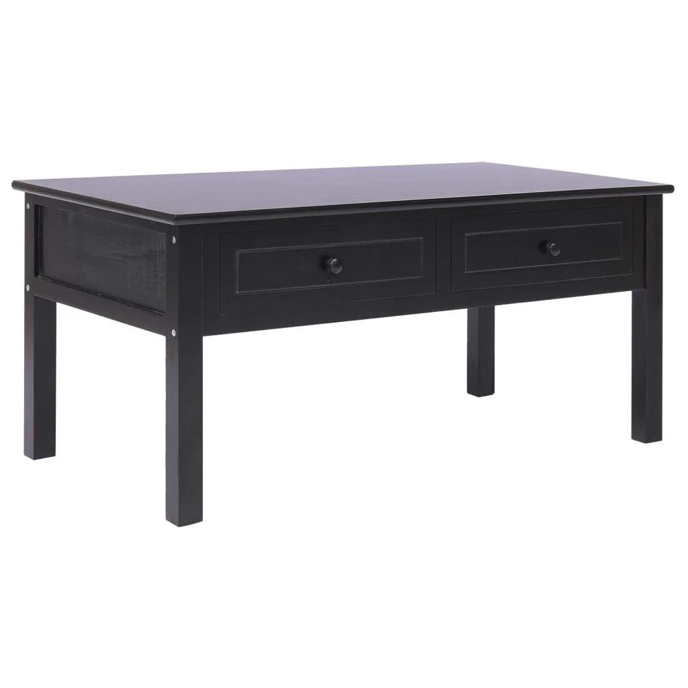 Coffee Table White 100x50x45 cm Wood vidaXL by vidaXL