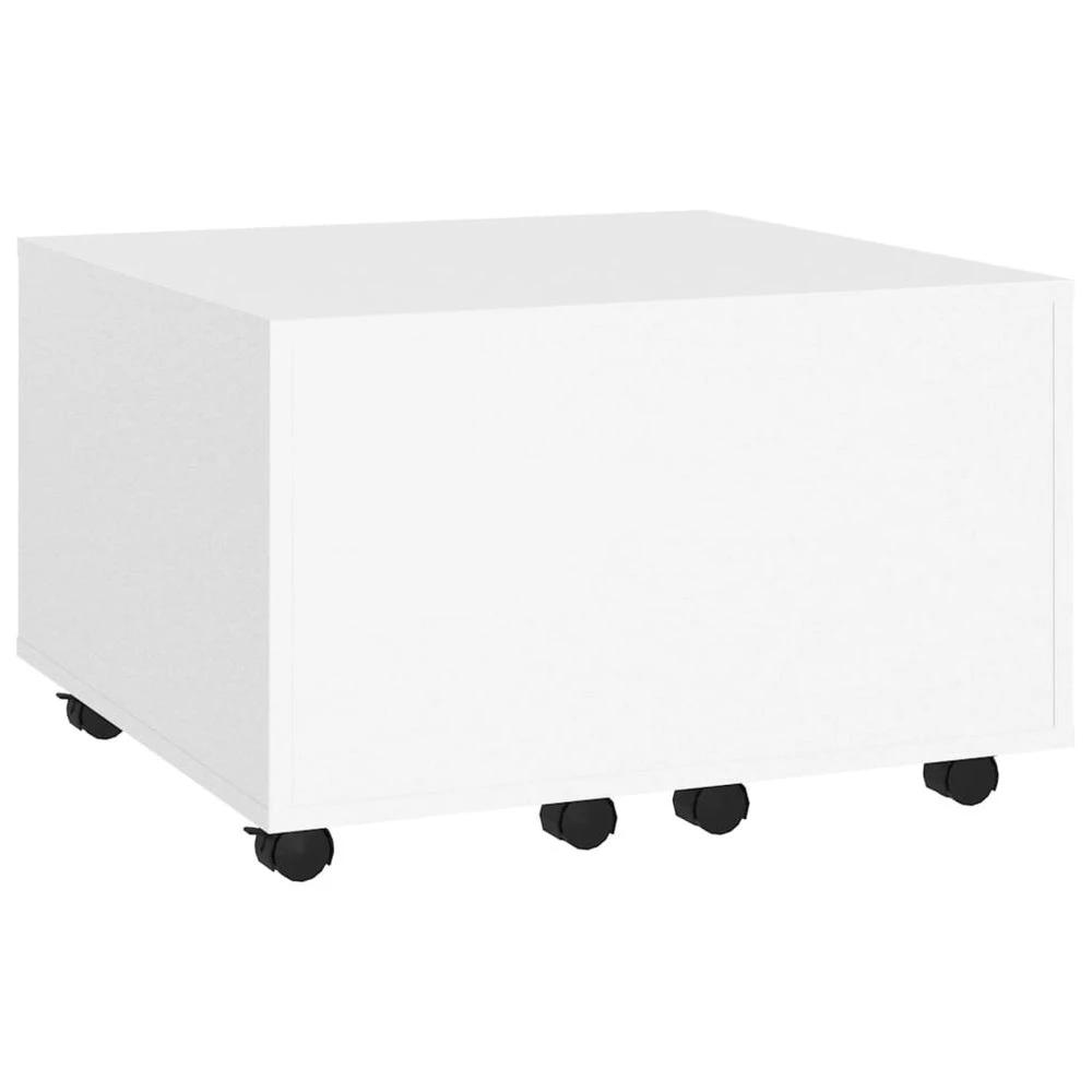 vidaXL Coffee Table White 60x60x38 cm vidaXL Engineered Wood - Coffee Tables Coffee Table