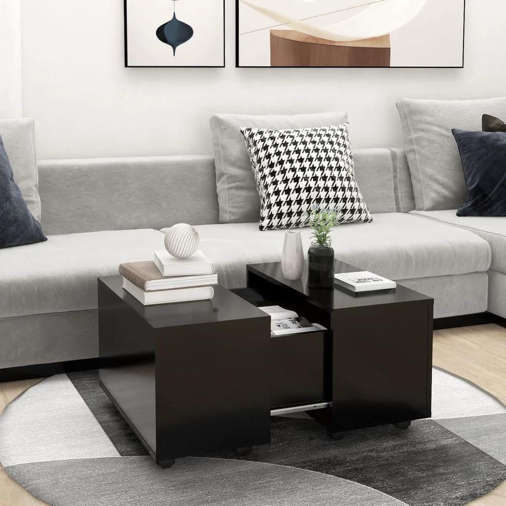 Coffee Table White 60x60x38 cm vidaXL Engineered Wood by vidaXL