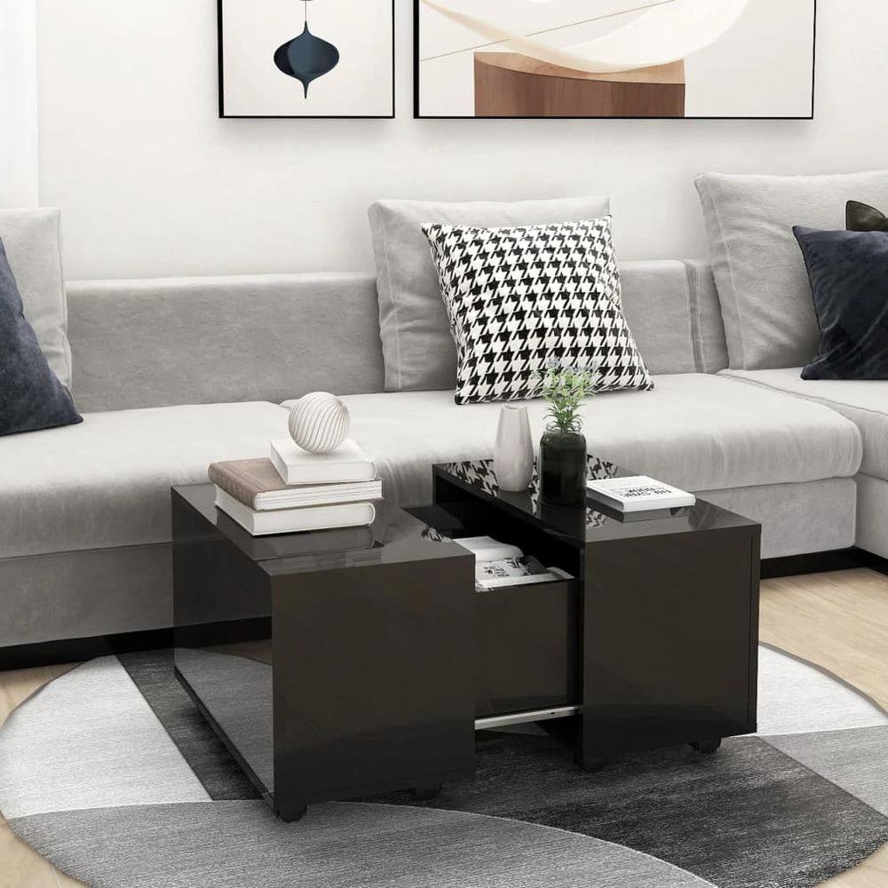 Coffee Table White 60x60x38 cm vidaXL Engineered Wood by vidaXL