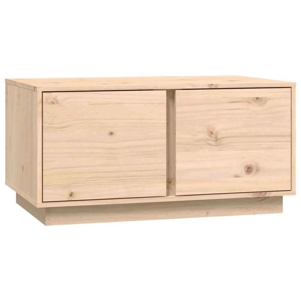 vidaXL Coffee Table 80x50x40 cm vidaXL Solid Wood Pine - Coffee Tables Coffee Table