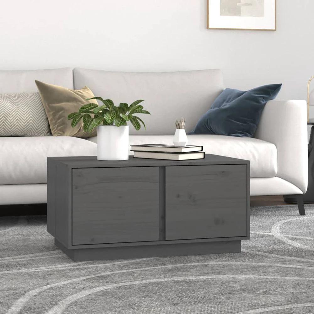 vidaXL Coffee Table 80x50x40 cm vidaXL Solid Wood Pine - Coffee Tables Coffee Table