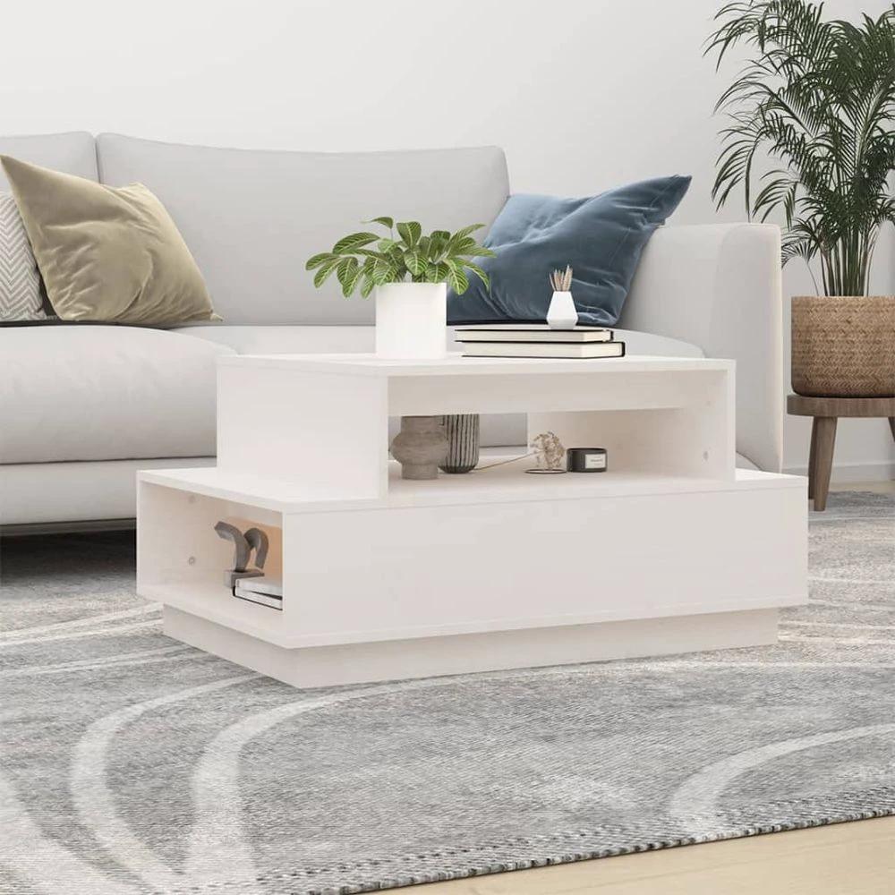 vidaXL Coffee Table 80x55x40.5 cm vidaXL Solid Wood Pine - Coffee Tables Coffee Table