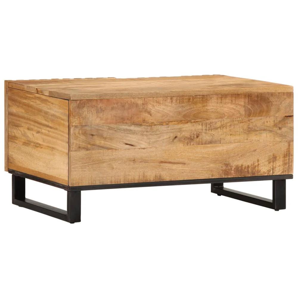 vidaXL Coffee Table 80x51x40 cm vidaXL Solid Wood Rough Mango - Coffee Tables Coffee Table