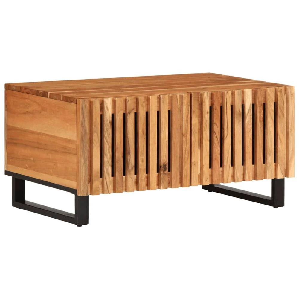 vidaXL Coffee Table 80x51x40 cm vidaXL Solid Wood Rough Mango - Coffee Tables Coffee Table