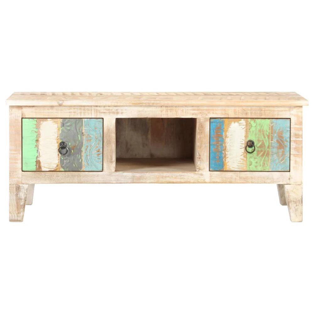 vidaXL Coffee Table 100x55x40 cm vidaXL Rough Acacia Wood - Coffee Tables Coffee Table