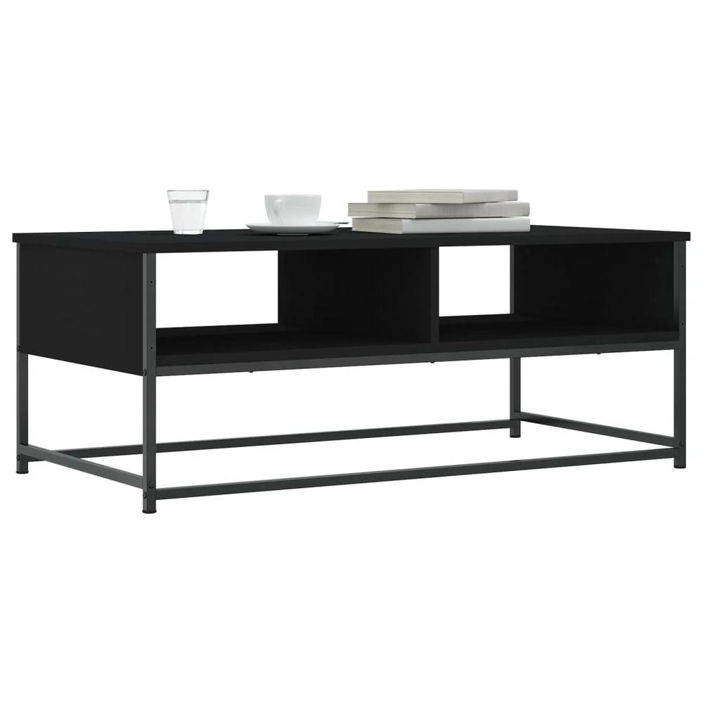 Coffee Table Black 100x51x40 cm vidaXL Engineered Wood by vidaXL