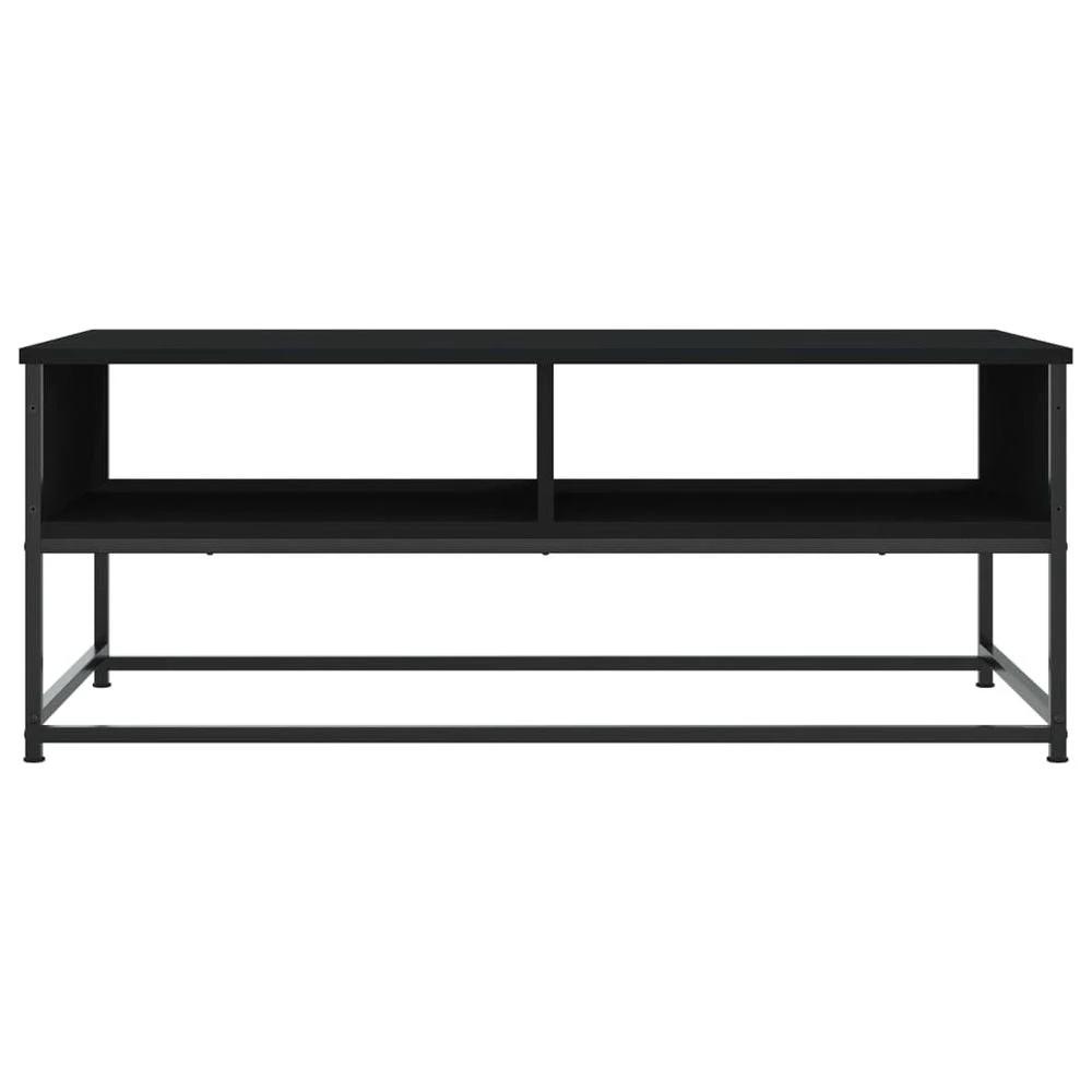 Coffee Table Black 100x51x40 cm vidaXL Engineered Wood by vidaXL