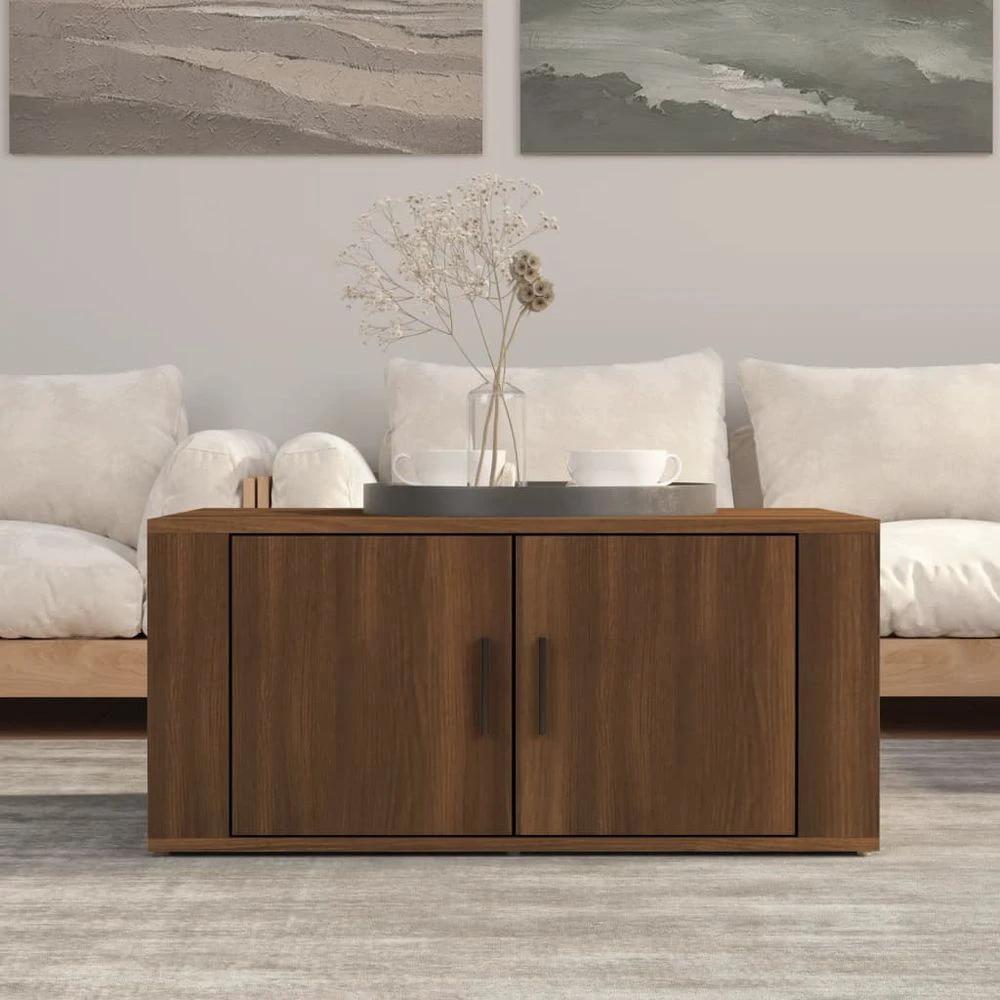 vidaXL Coffee Table White 80x50x36 cm vidaXL Engineered Wood - Coffee Tables Coffee Table
