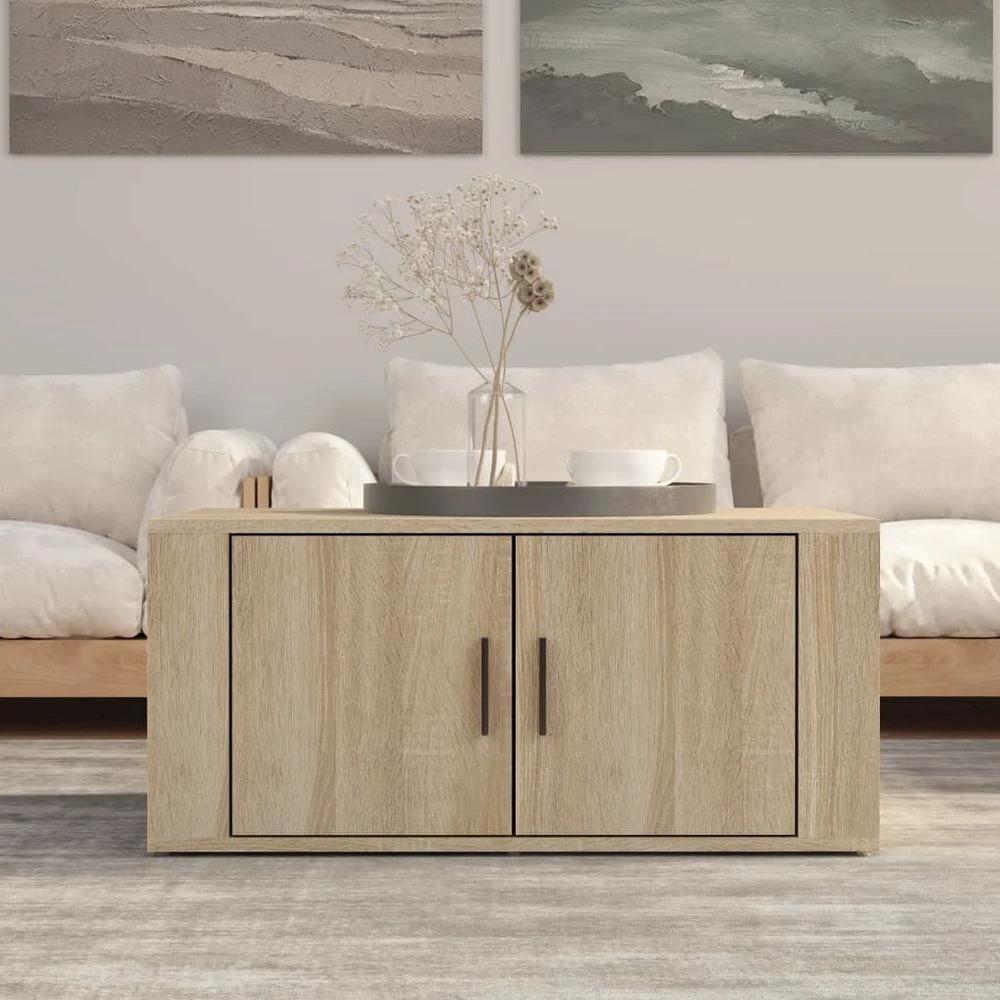 vidaXL Coffee Table White 80x50x36 cm vidaXL Engineered Wood - Coffee Tables Coffee Table