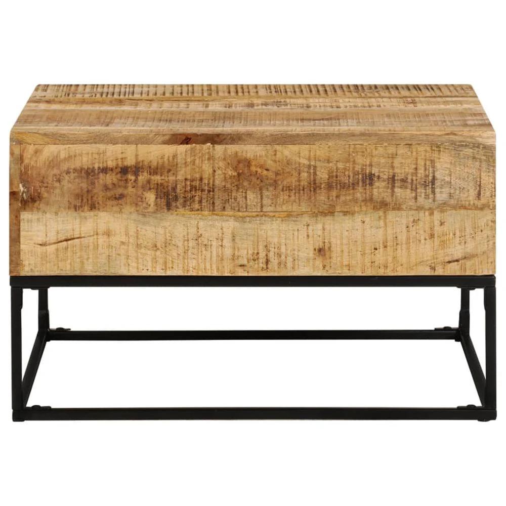 vidaXL Coffee Table 68x68x41 cm vidaXL Rough Mango Wood - Coffee Tables Coffee Table