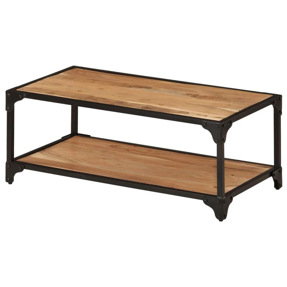 vidaXL Coffee Table 90x45x35 cm vidaXL Solid Acacia Wood - Coffee Tables Coffee Table