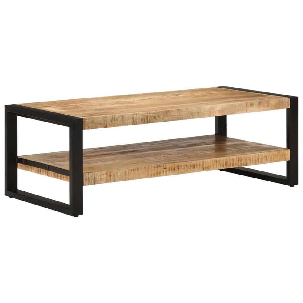 Coffee Table 120x55x40 cm vidaXL Solid Wood Mango by vidaXL