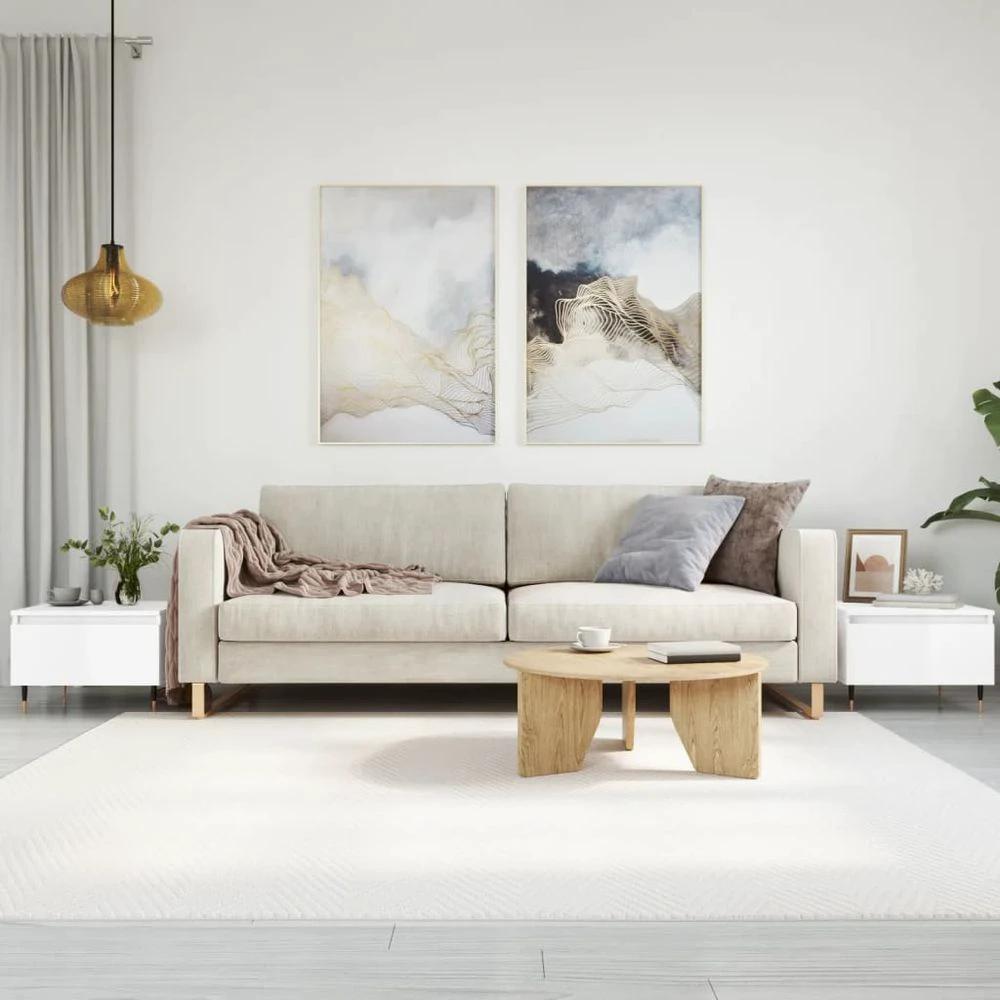 vidaXL Coffee Table White 50x46x35 cm vidaXL Engineered Wood - Coffee Tables Coffee Table