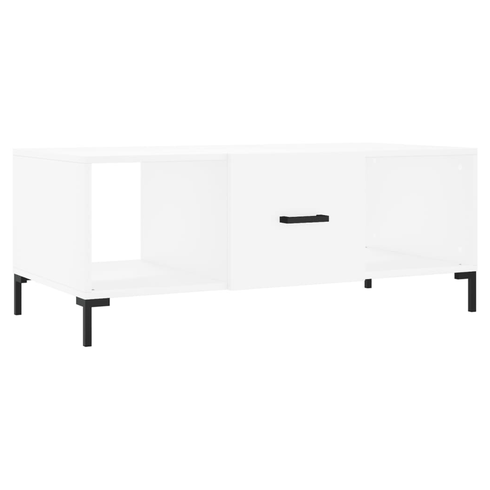 Coffee Table White 102x50x40 cm vidaXL Engineered Wood by vidaXL