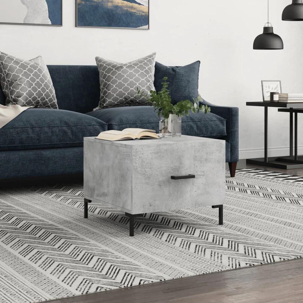 vidaXL Coffee Table White 50x50x40 cm vidaXL Engineered Wood - Coffee Tables Coffee Table