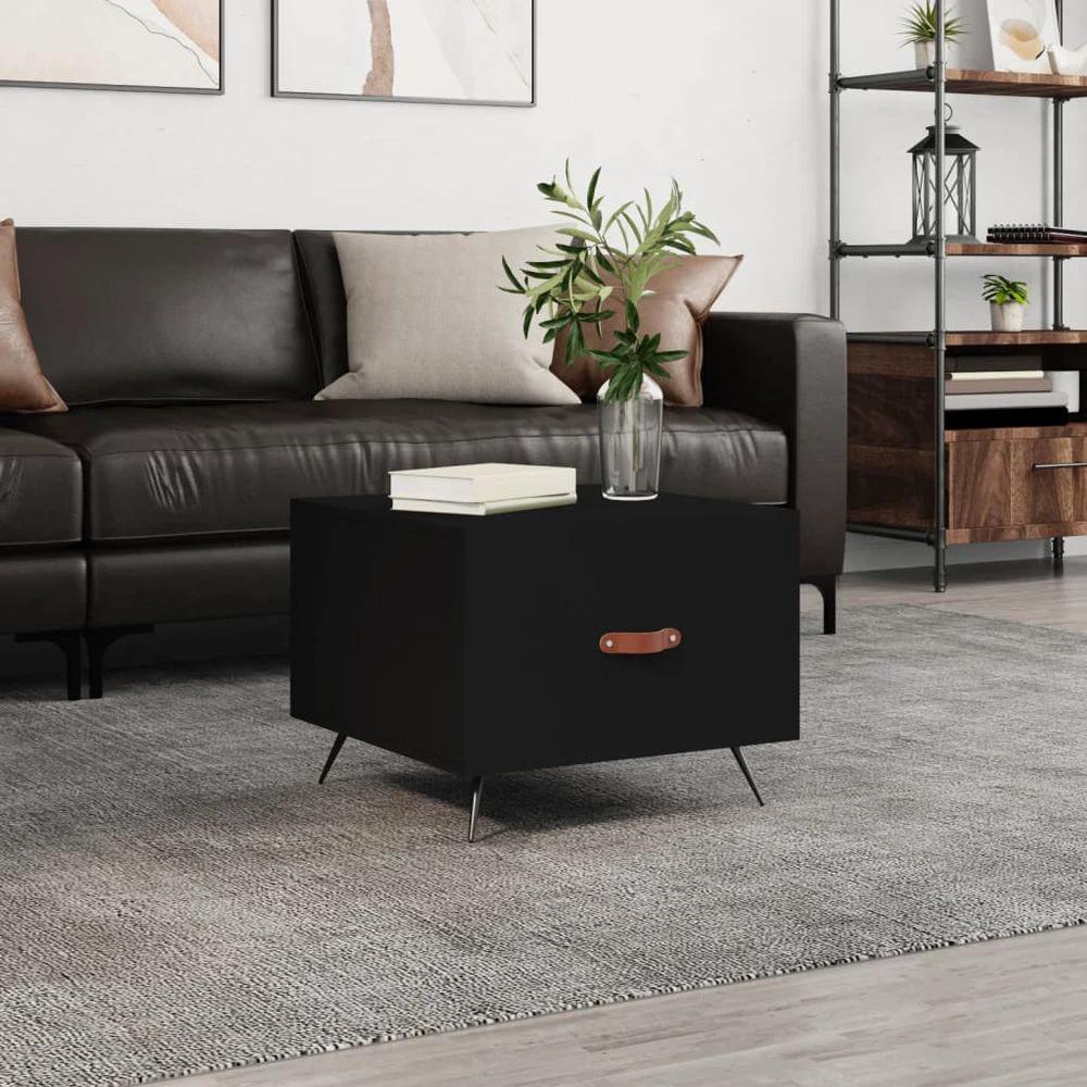 vidaXL Coffee Table White 50x50x40 cm vidaXL Engineered Wood - Coffee Tables Coffee Table