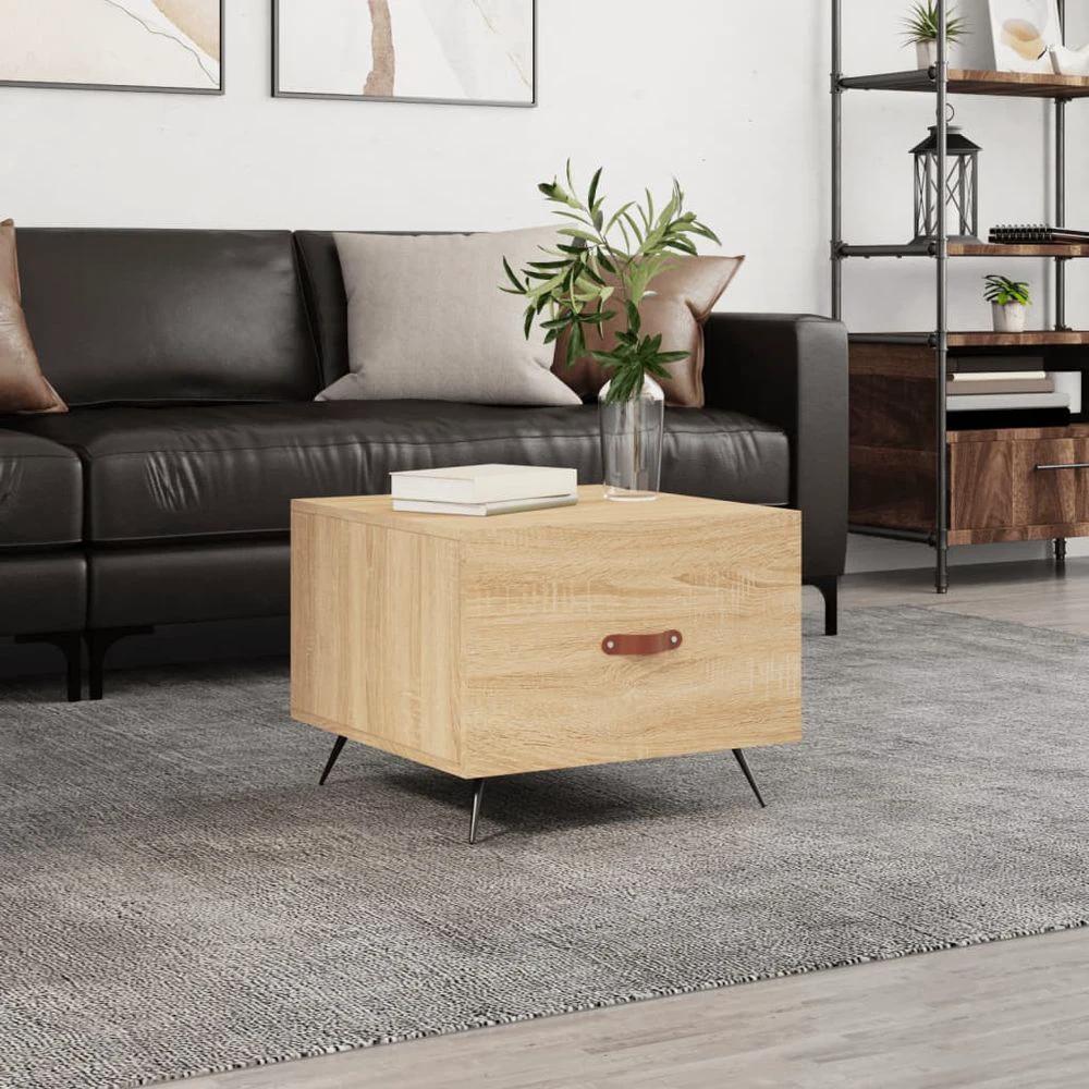 vidaXL Coffee Table White 50x50x40 cm vidaXL Engineered Wood - Coffee Tables Coffee Table