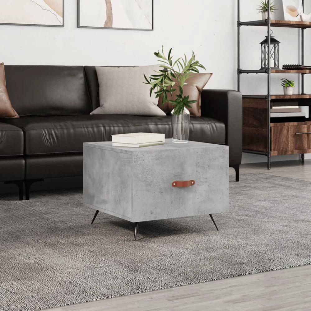 vidaXL Coffee Table White 50x50x40 cm vidaXL Engineered Wood - Coffee Tables Coffee Table