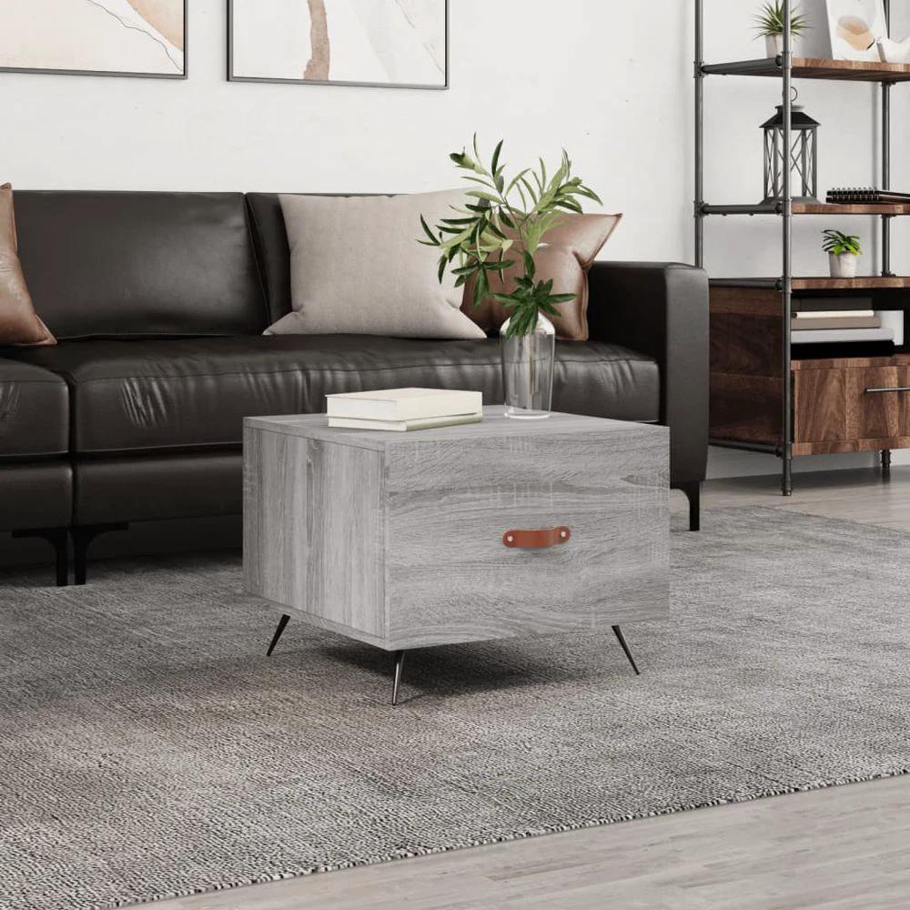 vidaXL Coffee Table White 50x50x40 cm vidaXL Engineered Wood - Coffee Tables Coffee Table