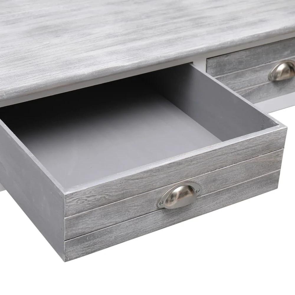 vidaXL Coffee Table vidaXL Grey 100x50x45 cm Wood - Coffee Tables Coffee Table