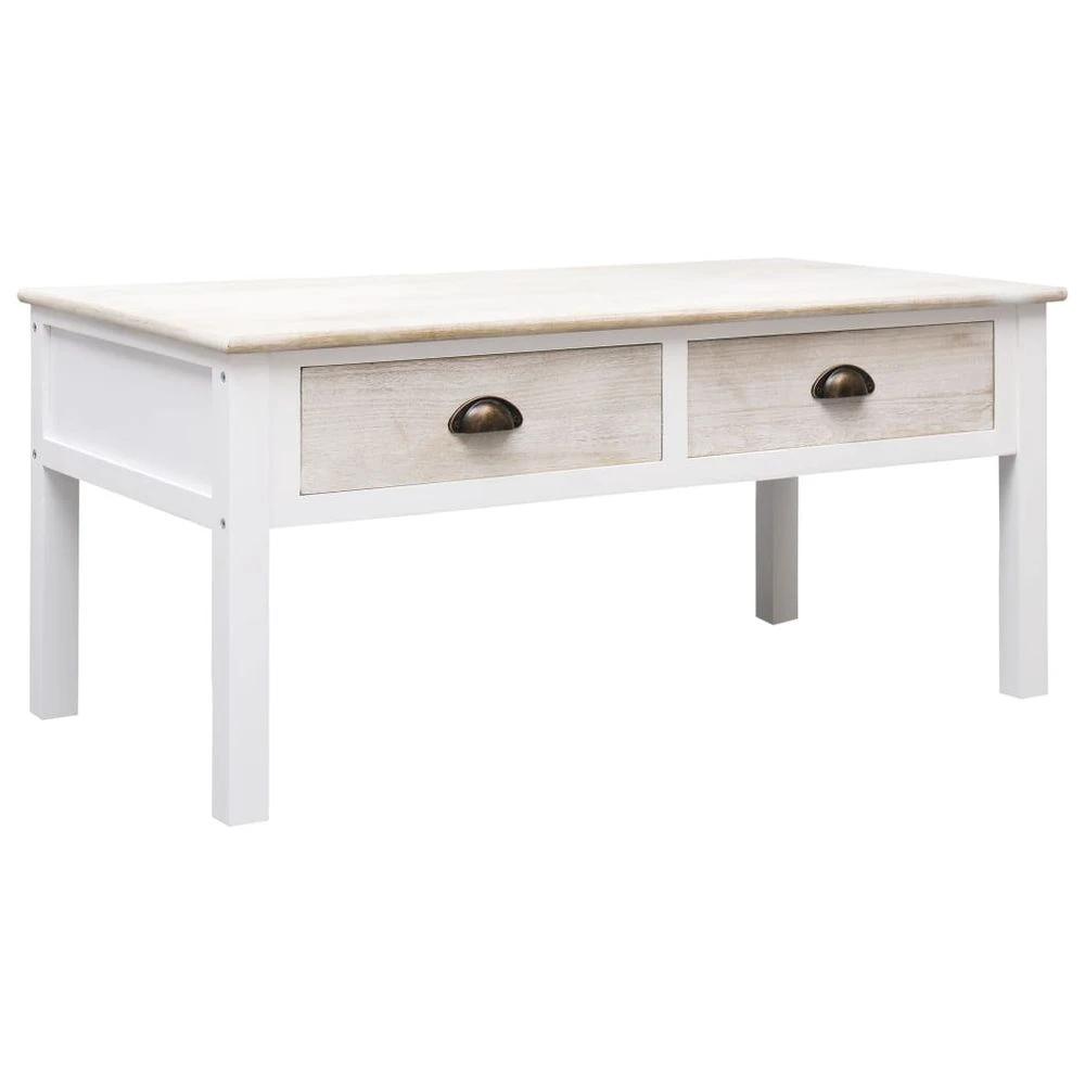 vidaXL Coffee Table vidaXL Grey 100x50x45 cm Wood - Coffee Tables Coffee Table